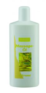 Huile de massage parfum citron